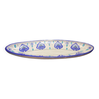 Oval ceramic dish