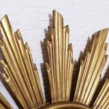 Vintage resin sun mirror