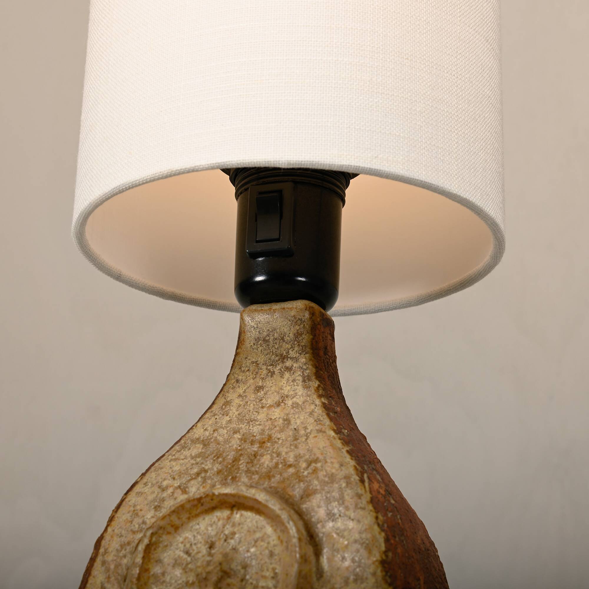 Lampe de table en céramique moderne scandinave par Fridtjof Sejersen, Sejer Keramik