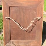 Old parecloses mirror, engraved decoration