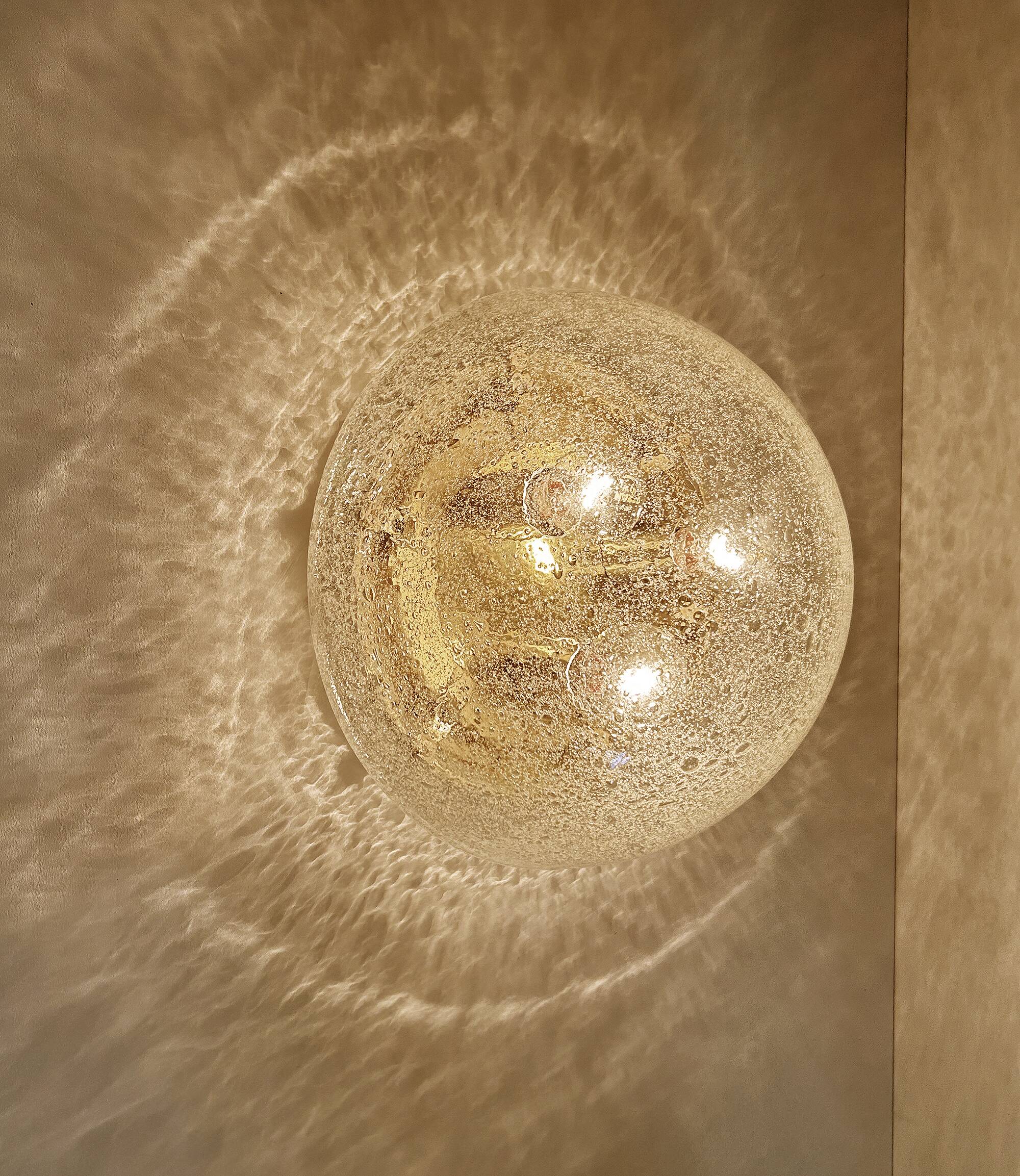 Vintage Limburg Space Age Murano Glass Light