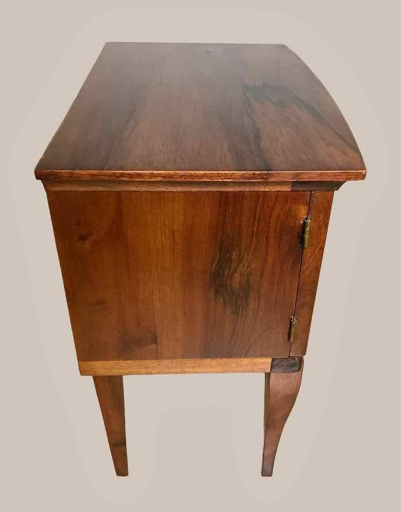 Table de chevet vintage pieds fuseau