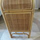 Buffet bas 2 portes -rotin tressé-bambou -cannage