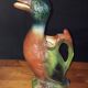 Pichet Saint Clément Faïence, Carafe, pot à eau, canard , Calais