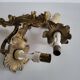 Antique Pair of Louis XV Style Gilt Metal Wall Sconces