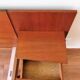 Scandinavian style bed in 140 with two integrated nightstands