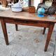 Vintage old farm table