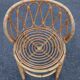 Rattan armchair