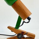 Spot adjustable wall light on clamp 70s