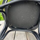 Upholstered THONET CZECH armchairs / THONET GEBR