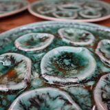 6 oyster/shellfish plates, Niderviller. Foam model.