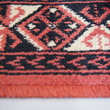 Oushak vintage carpet 34x75cm