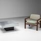 Table basse gravée par Bernhard Rohne