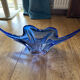 Blue Murano table vase