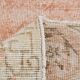 Pale Red & Beige Turkish Runner Rug, 71x301Cm