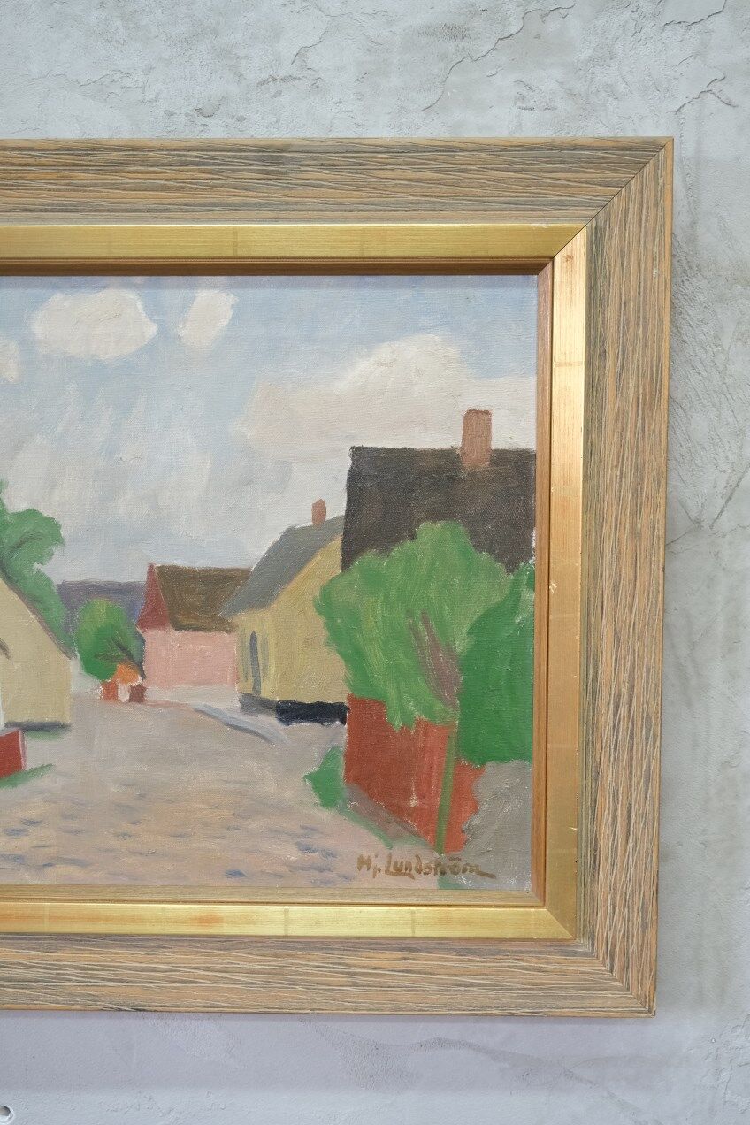 Hjalmar Lundström, Swedish Oil Painting, 1930s