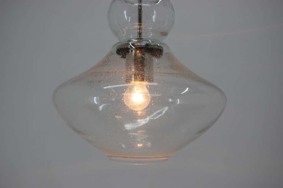 Pair of hanging lamps, 1960s