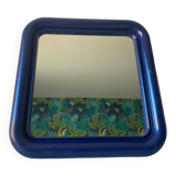 Vintage blue mirror 70