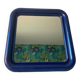 Vintage blue mirror 70