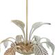 4-light glass chandelier attributed to Murano, 20th century