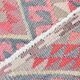 3x12 Soft Wool Pink Oriental Vintage Kilim Runner Rug