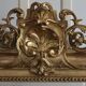 Gold Louis Philippe style mirror