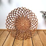 Small vintage wicker basket