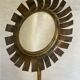 Miroir fleur de Jean VINAY vintage 1950
