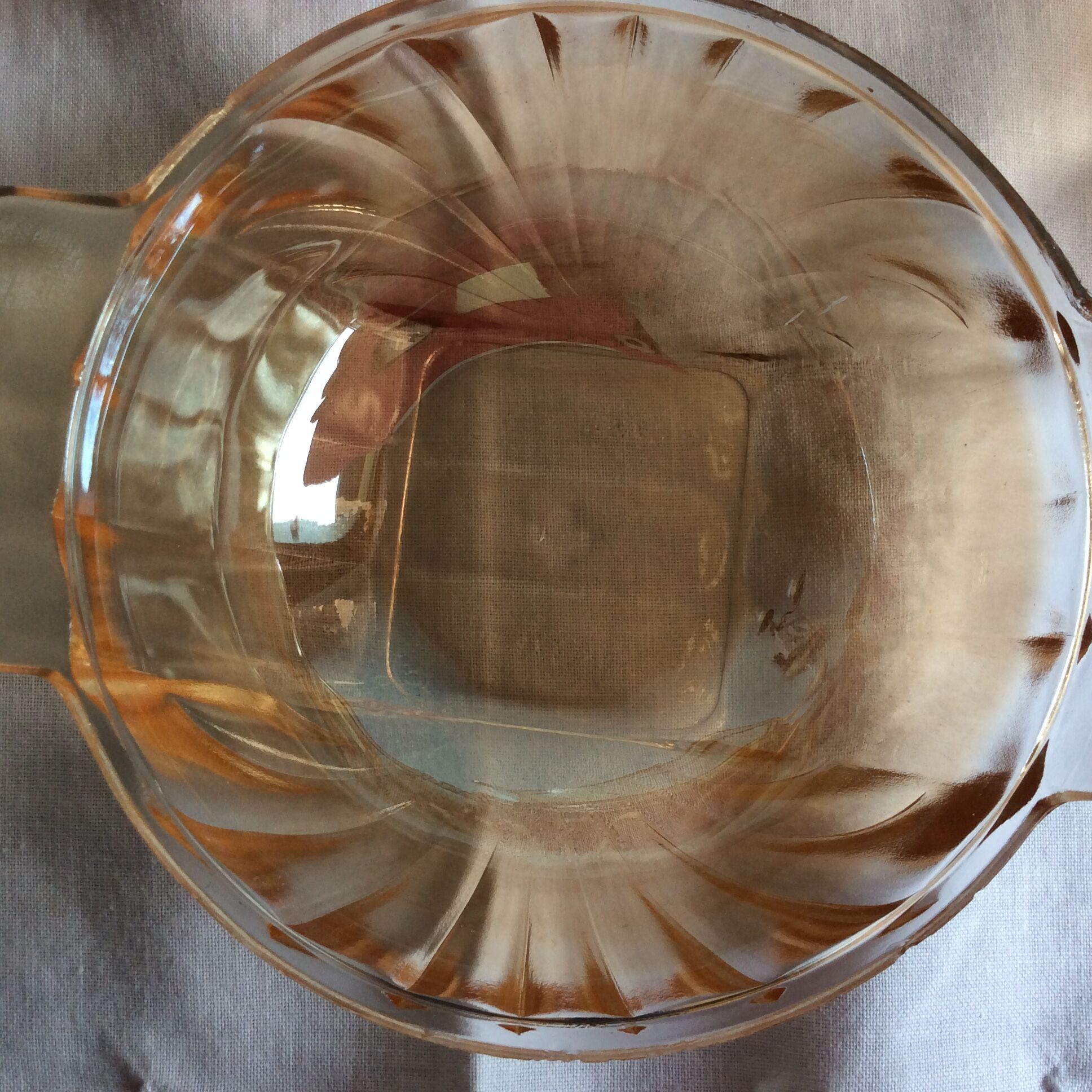 Set of 9 ear cups croix verte huilor from the 50s/60s