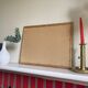 Antique engraving of duck wooden and gilded frame