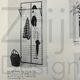 Wall coat rack GW1 'Toonladder' by Coen de Vries for DEVO from the 1950s