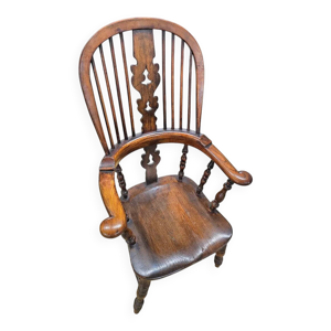 chaise Windsor antique