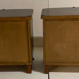 Pair of bedside table art deco