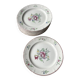 Set of 10 flat plates Villeroy & Boch – bucolic design – 24.5 cm