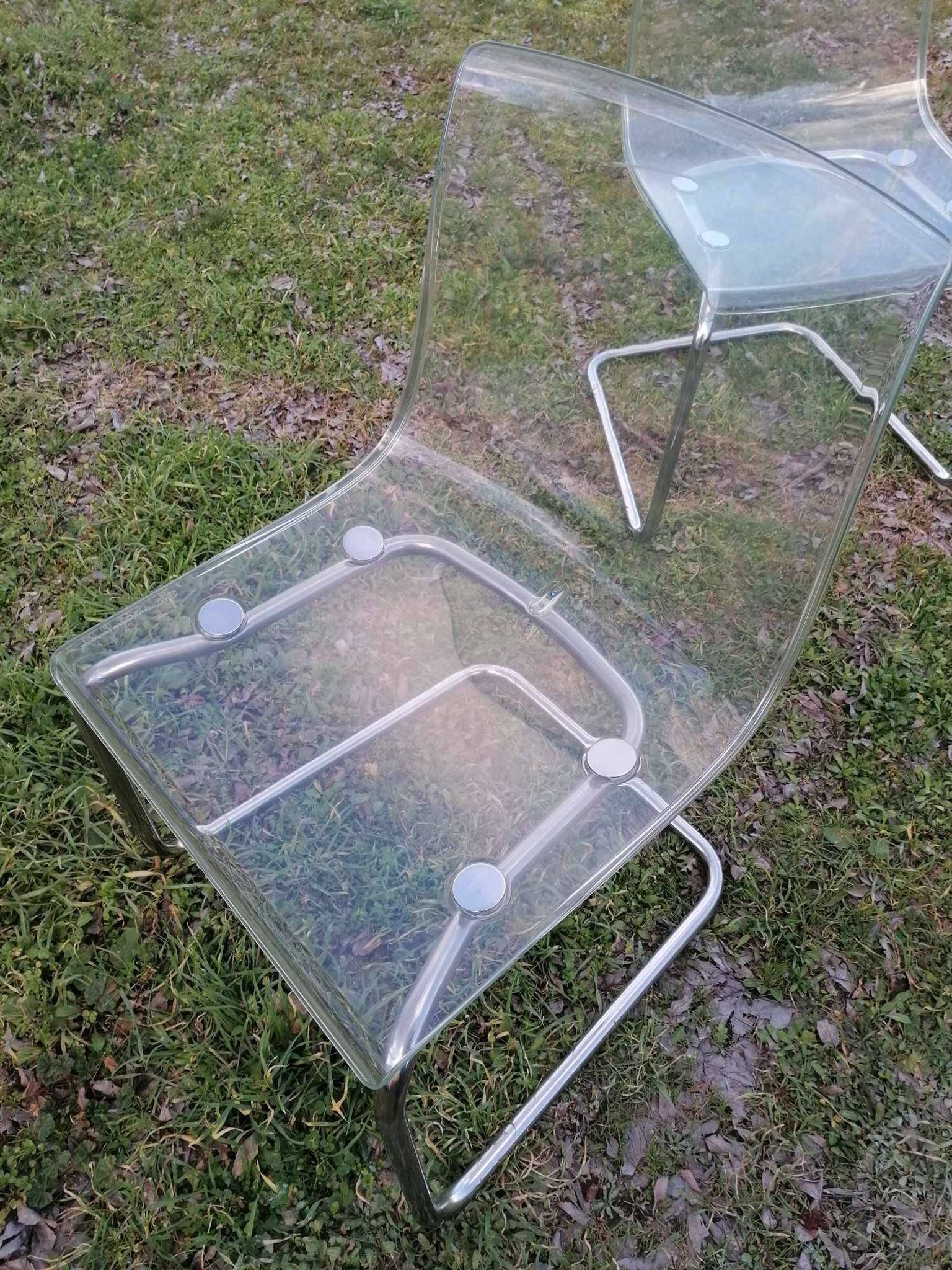 Set of 3 Tobias chairs by Carl Ojerstam for IKEA, 90s