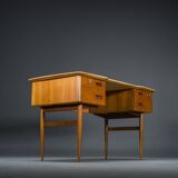 Mid-Century Teak Desk attributed to Musterring, 1960s