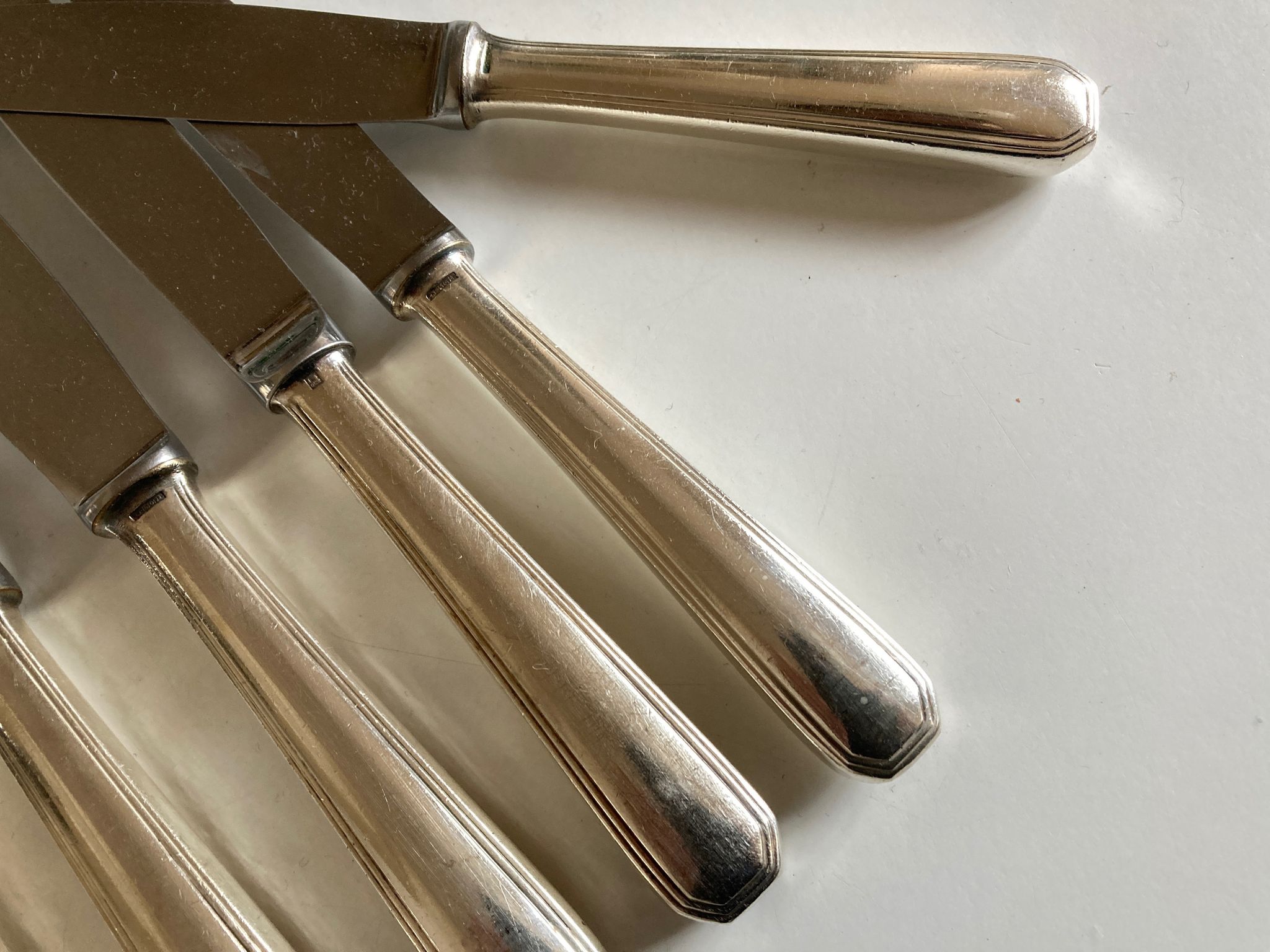 Set of 12 Christofle America knives