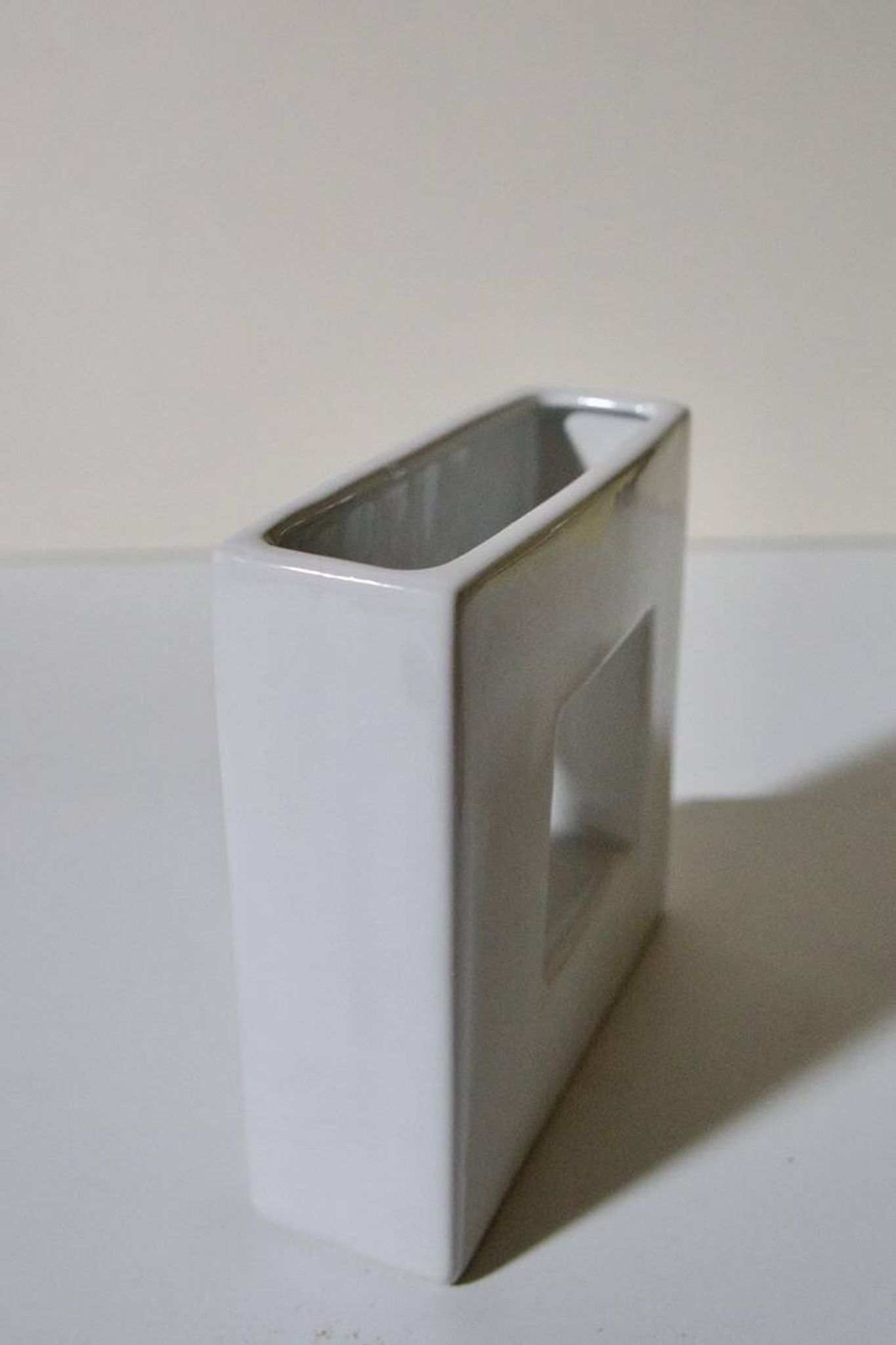 Square ceramic vase - Mid Century - 70s