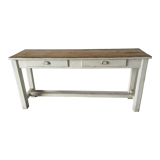 Farm console table early twentieth century