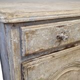 Antique 1-door buffet/patina jam cupboard