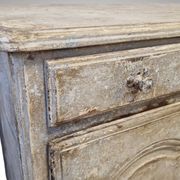 Buffet ancien 1 porte/confiturier patiné