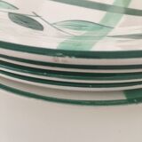 Lot of 6 Longchamp flat plates
