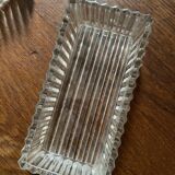 50s glass tray and ramekins.