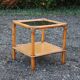 Rattan table