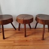 Brutalist stools 1970
