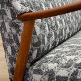 Oak sofa, Danish design, 1970s, production: Denmark