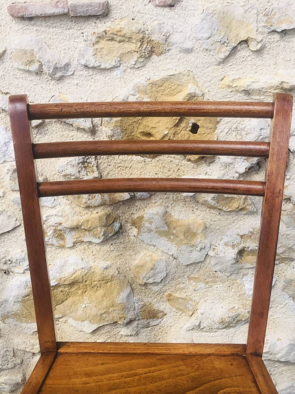 Pair of vintage bistro chairs, Stella Luterma, Circa 60'