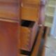 Beautiful Louis Philippe chest of drawers with 4 drawers - 3 locks - in cherry wood - 1980s