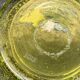 Blown glass ice bucket signed Biot Collector