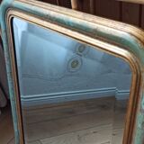 Decorative antique mirror marble effect 52x70cm